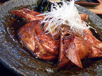 かな川水産(厚木)-金目鯛煮付け定食2.JPG