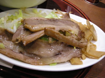 東京天ラーメン(羽田)-炙り牛バラつけ麺6.JPG